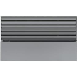 Pro Louvered Grille for 84 Inch Finished Height - Stainless Steel Pro Louvered Grille - 84" view