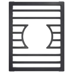 24" GAS COOKTOP SINGLE BURNER WOK GRATE - Wok Grate view