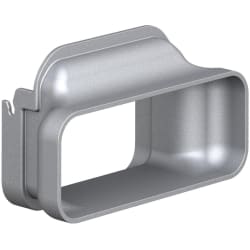 Connecting Piece VL 200 for Extension - Connecting Piece VL 200 for Extension with Flat Duct, DN 150 for Extra Deep Worktop view