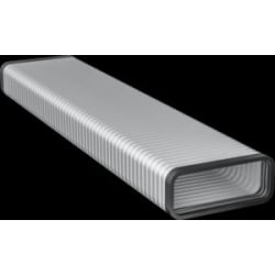 Flat Duct Flex Pipe, DN 150 Flat, Metal - Flat Duct Flex Pipe, DN 150 Flat, Metal view