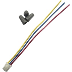 3-pin connector for CDC and External Fan - Front View view