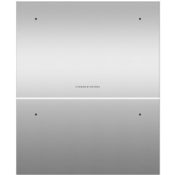 Stainless Steel Door Panels for Integrated 24” Double DishDrawer™ Dishwashers, (Handles Sold Separately) - Stainless Steel Door Panels for Integrated 24” Double DishDrawer™ Dishwashers, (Handles Sold Separately) view
