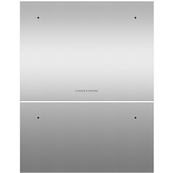 Stainless Steel Door Panels for Integrated 24" Tall Double DishDrawer™ Dishwashers, (Handles Sold Separately) - Stainless Steel Door Panel for DD24DTI9N DoubleTall DishDrawer™ - No Handles Included view
