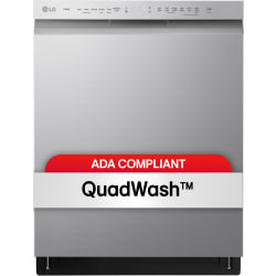 24 Inch Full Console Smart Dishwasher  - 24 Inch Full Console Smart Dishwasher ThinQ Care Extended Warranty Online Offer view