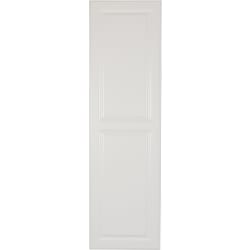 42 Inch Ironing Center - Raised White Door, Right Hinge view