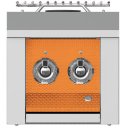 12 Inch Built-In Double Side Burner  - Front View view