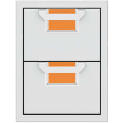16 Inch Double Drawers - Front View view