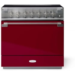 36 Inch Freestanding Induction Range  - 36 Inch Freestanding Induction Range with 5 Elements in Front View view