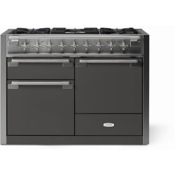 48 Inch Freestanding Dual Fuel Range - 48 Inch Freestanding Dual Fuel Range with 5 Sealed Burners in Front View view