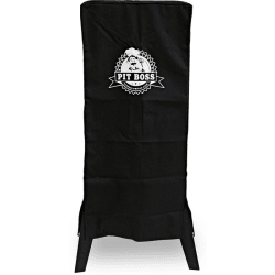 3-Series Gas Vertical Smoker Cover - Front View view