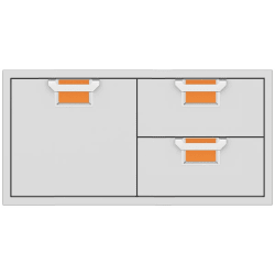 42 Inch Door and Drawer Combo  - 42 Inch Door and Drawer Combo with Commercial-Grade Handles view