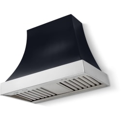 36 Inch Concave Wall Mount Hood (No Banding)  - 36 Inch Concave Wall Mount Hood (No Banding) view