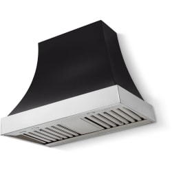 36 Inch Concave Wall Mount Hood (No Banding)  - no_label view