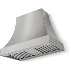 36 Inch Concave Wall Mount Hood (No Banding)  - 36 Inch Concave Wall Mount Hood (No Banding) view