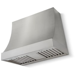 36 Inch Arched Front Wall Mount Hood  - 36 Inch Wall Mount Hood view