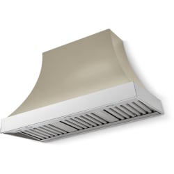 48 Inch Concave Wall Mount Hood (No Banding)  - 48 Inch Concave Wall Mount Hood (No Banding) view