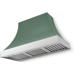 48 Inch Concave Wall Mount Hood (No Banding)  - 48 Inch Concave Wall Mount Hood (No Banding) view