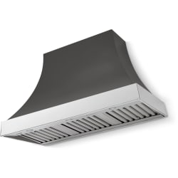 48 Inch Concave Wall Mount Hood (No Banding)  - no_label view