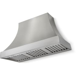 48 Inch Concave Wall Mount Hood (No Banding)  - 48 Inch Concave Wall Mount Hood (No Banding) view