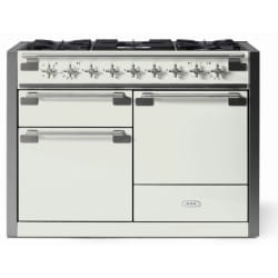 48 Inch Freestanding Dual Fuel Range  - AGA 48 Inch Freestanding Dual Fuel Range Antique Brass Trim view