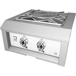 24 Inch Power Burner - Side View view