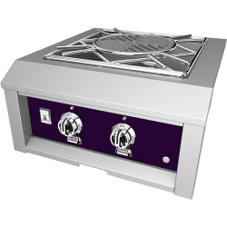 24 Inch Power Burner - Side View view