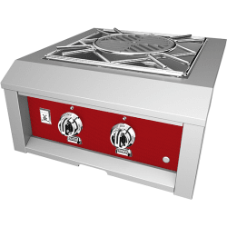 24 Inch Power Burner  - Side View view
