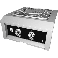 24 Inch Power Burner - Side View view