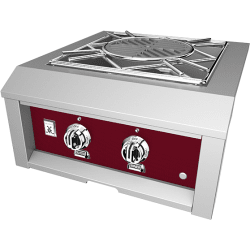 24 Inch Power Burner - Side View view