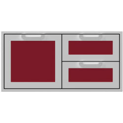 42 Inch Double Drawer and Storage Door Combination: Tin Roof - 42 Inch Double Drawer and Storage Door Combination view