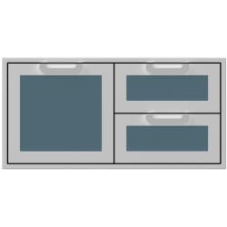 42 Inch Double Drawer and Storage Door Combination: Pacific Fog - 42 Inch Double Drawer and Storage Door Combination view