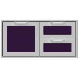 42 Inch Double Drawer and Storage Door Combination: Lush - 42 Inch Double Drawer and Storage Door Combination view