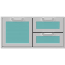 42 Inch Double Drawer and Storage Door Combination: Bora Bora - 42 Inch Double Drawer and Storage Door Combination view