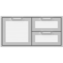 42 Inch Double Drawer and Storage Door Combination: Froth - 42 Inch Double Drawer and Storage Door Combination view