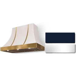 36 Inch Concave Wall Mount Hood  - 36 Inch Concave Wall Mount Hood in Front View view
