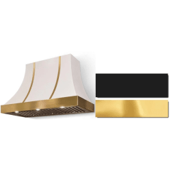 36 Inch Concave Wall Mount Hood  - 36 Inch Concave Wall Mount Hood in Front View view