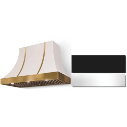 36 Inch Concave Wall Mount Hood  - 36 Inch Concave Wall Mount Hood in Front View view