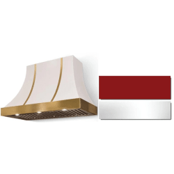 36 Inch Concave Wall Mount Hood  - 36 Inch Concave Wall Mount Hood in Front View view