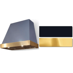 36 Inch Trapezoid Wall Mount Range Hood  - 36 Inch Trapezoid Wall Mount Range Hood in Front View view