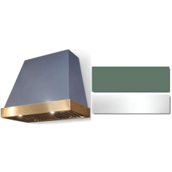 36 Inch Trapezoid Wall Mount Range Hood  - 36 Inch Trapezoid Wall Mount Range Hood in Front View view