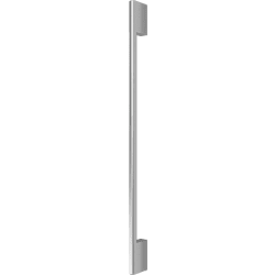 Classic Round 2 Piece Handle Kit Compatible  - Classic Handle Kit for 36" Integrated Column Refrigerator or Freezer in Vertical View view