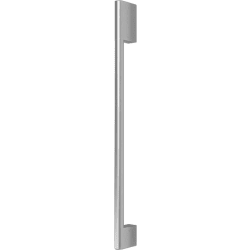 Classic Round 2 Piece Handle Kit Compatible  - Classic Handle Kit for 24" Integrated Column Refrigerator or Freezer in Vertical View view