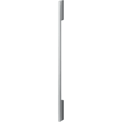 Contemporary Square Fine 2 Piece Handle Kit Compatible  - Square Fine Handle for Integrated Refrigerator Freezer, 24" view