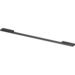 Contemporary Square Fine Black 1 pc Handle Kit - Compatible  - AHD5RDSFB view