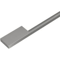 24 Inch Minimal Grey Handle (one handle included) for use  - handle view