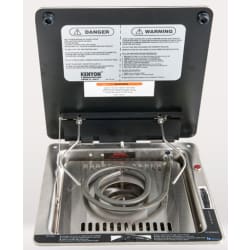 13 Inch Electric Cooktop  - Open View view