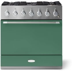 36 Inch Freestanding Dual Fuel Range - 36 Inch Freestanding Dual Fuel Range with 5 Sealed Burners in Front View view