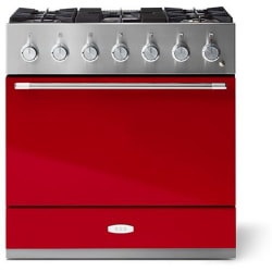 36 Inch Freestanding Dual Fuel Range - 36 Inch Freestanding Dual Fuel Range with 5 Sealed Burners in Front View view
