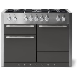 48 Inch Freestanding Dual Fuel Range  - 48 Inch Freestanding Dual Fuel Range with 5 Sealed Burners in Front View view