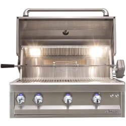 Built-In Gas Grill  - 32-Inch 3-Burner Built-In Gas Grill view
